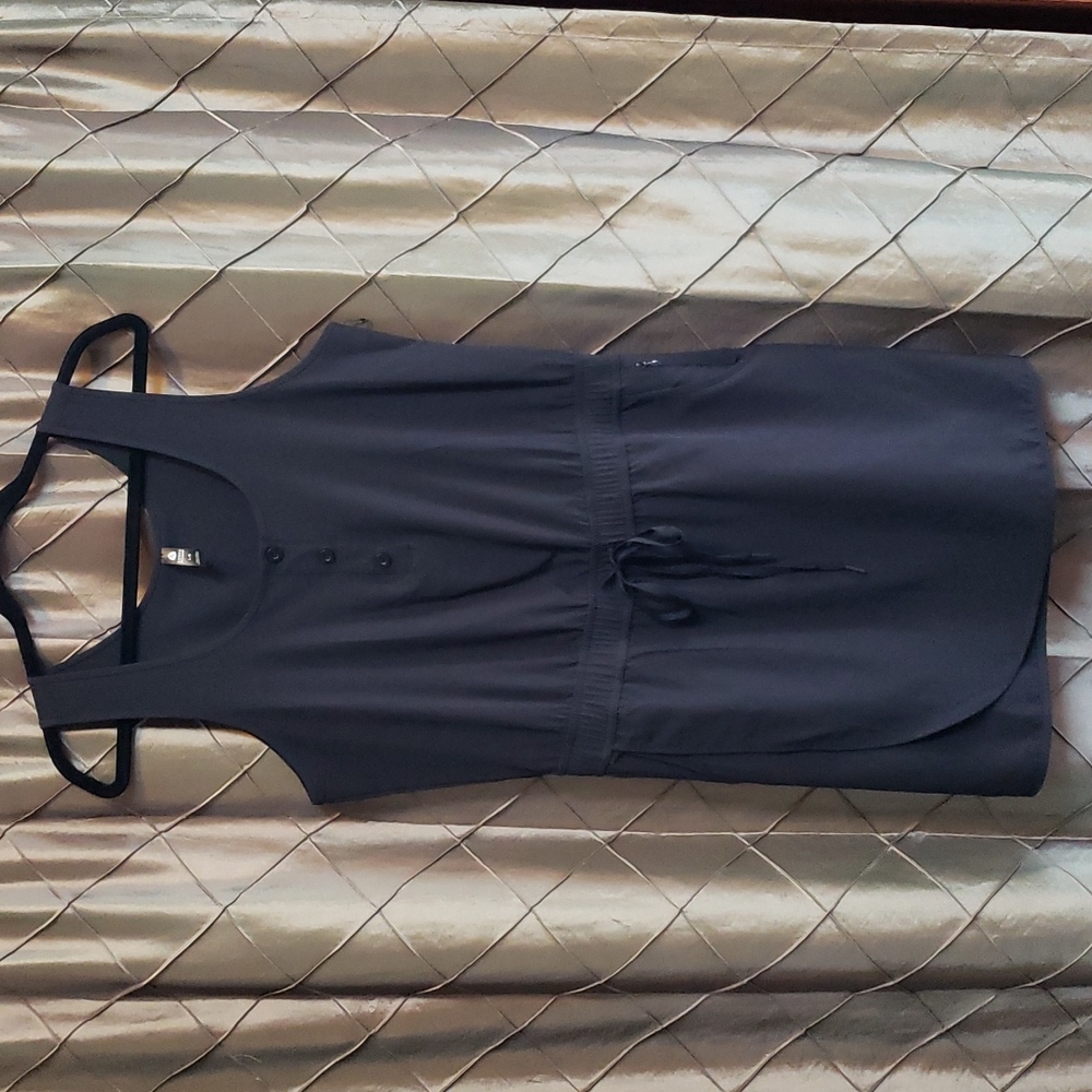 NWOT- Sierra Designs Tie Waist Sleeveless, Faux Wrap Dress / Swim Cover